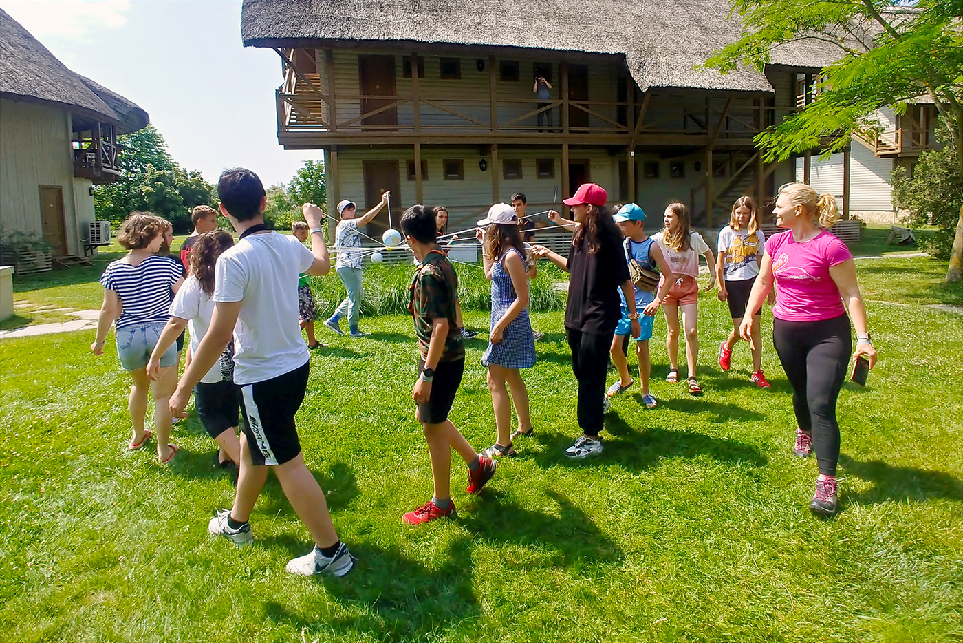 Danube summer camp Pelican Way of Life activities