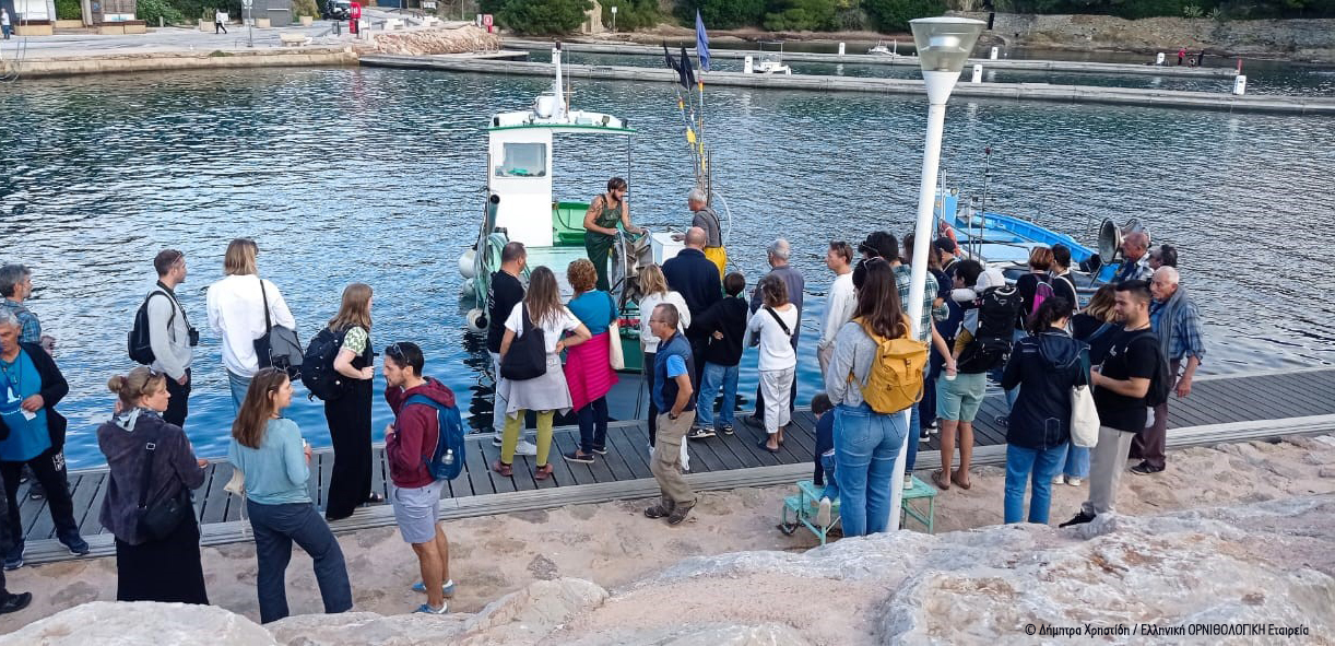 Demonstration of MM at Port du Niel with French fishers photo Dimitra Christidi cr