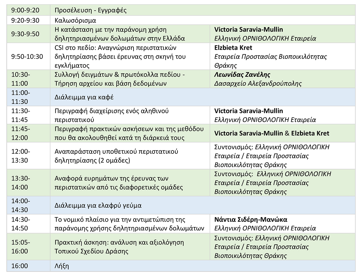 Koino DT HOS SPVTh BalkanDetox seminars agenda